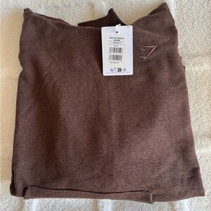 Gymshark Rest Day Sweats Hoodie in brown